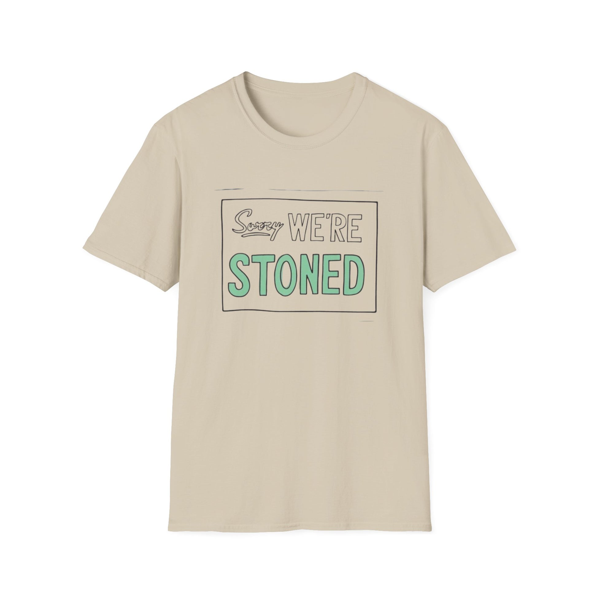 Funny Stoned T-Shirt for Casual Wear, Gift for Buddies, Stoner Humor, 420 Celebration, Unisex Lightweight Tee - Kemo Green, LLC