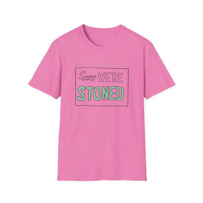 Funny Stoned T-Shirt for Casual Wear, Gift for Buddies, Stoner Humor, 420 Celebration, Unisex Lightweight Tee - Kemo Green, LLC