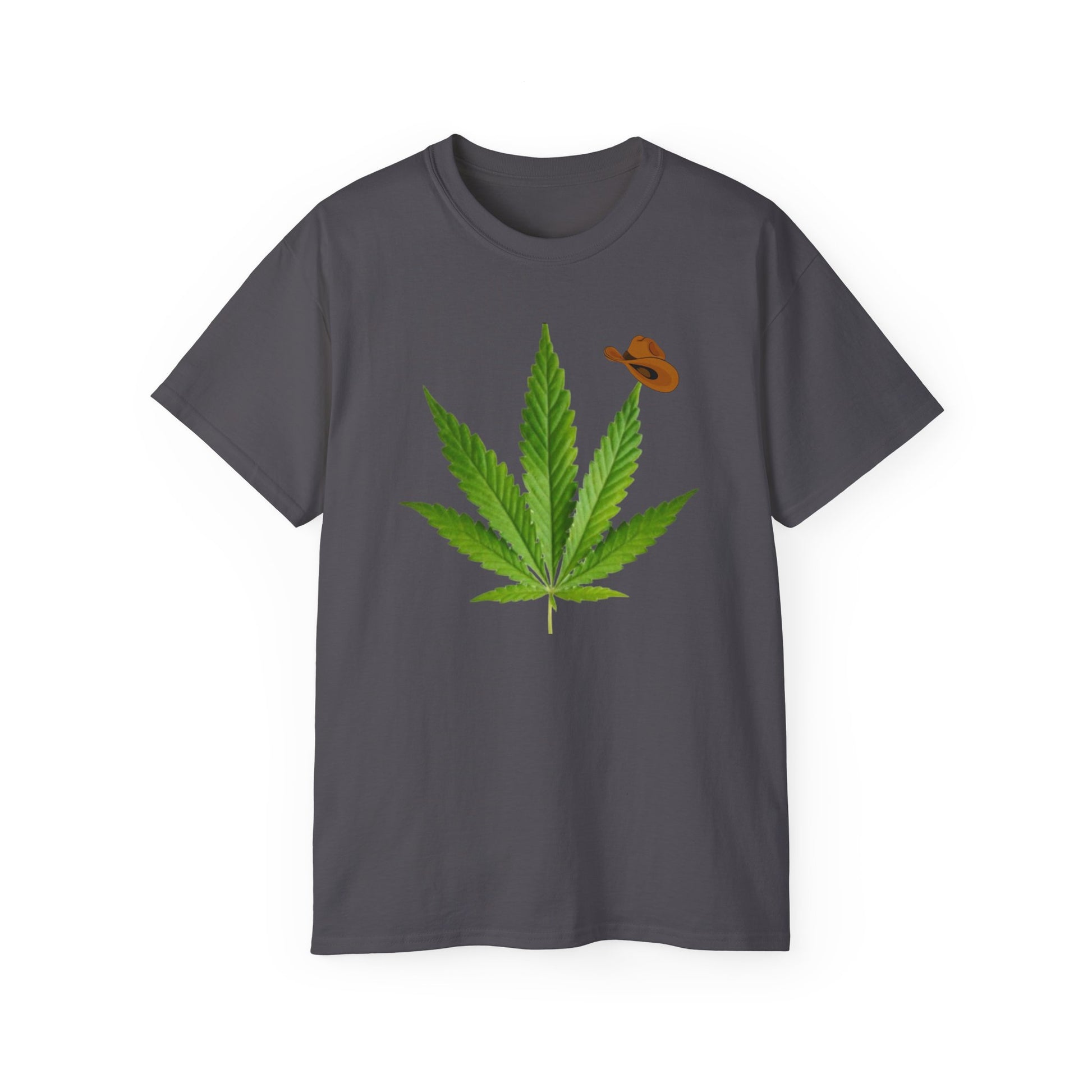 Cannabis Leaf Unisex Ultra Cotton Tee - Cool Casual Shirt for Stoners - Kemo Green, LLC