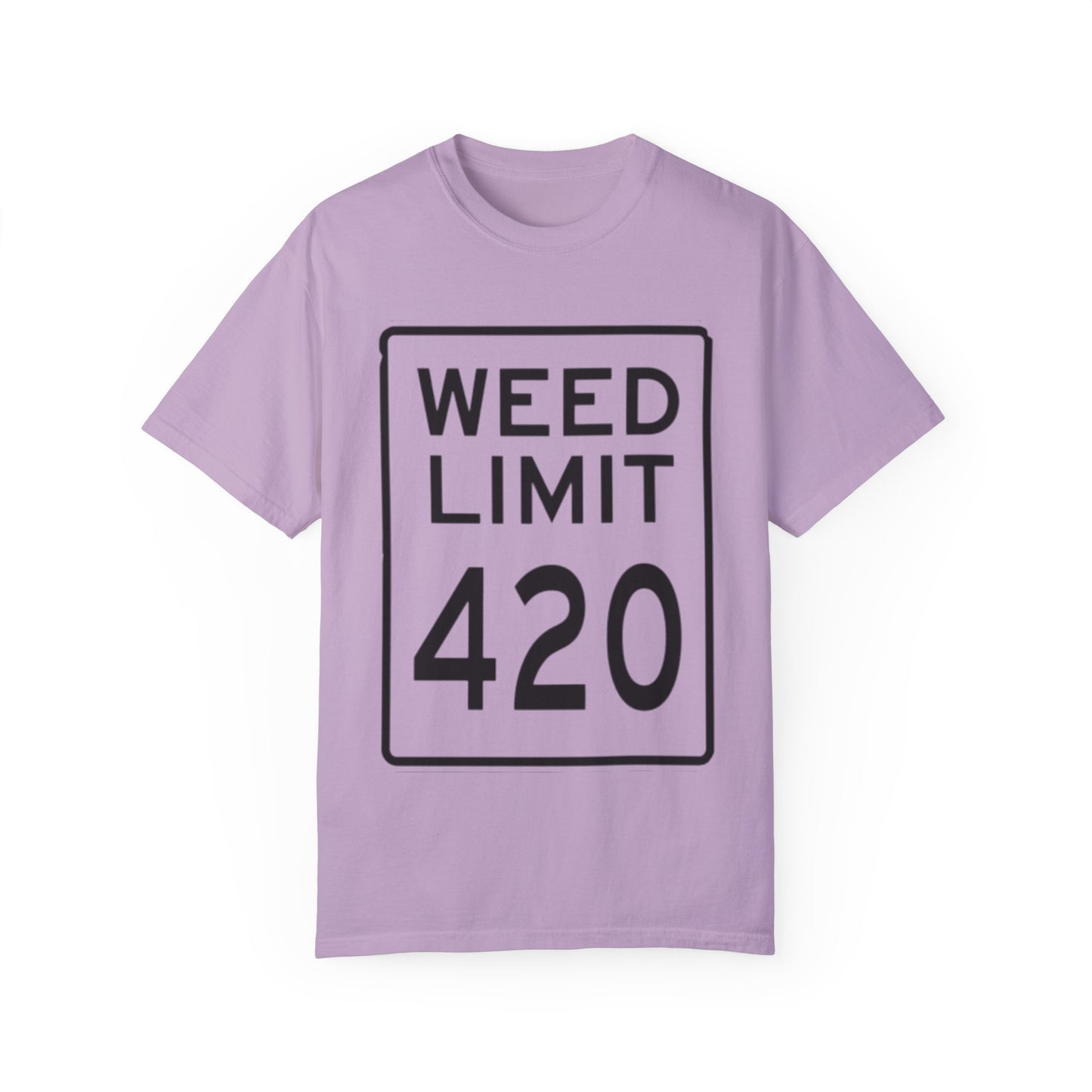 420 Weed Limit Unisex T-Shirt, Funny Cannabis Shirt, Stoner Gift, 4/20 Celebration Tee, Gift for Him/Her, Trendy Graphic Top - Kemo Green, LLC