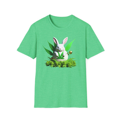 Easter Bunny Softstyle T-Shirt | Happy Easter Design | Unisex - Kemo Green, LLC