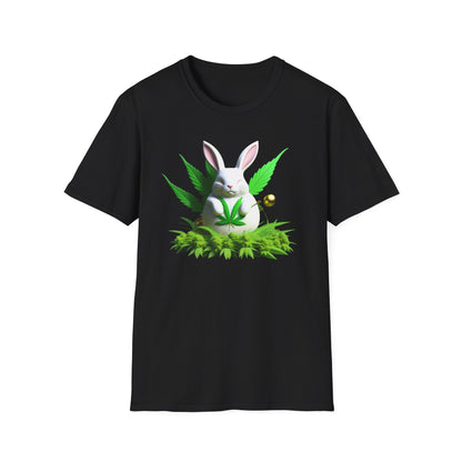 Easter Bunny Softstyle T-Shirt | Happy Easter Design | Unisex - Kemo Green, LLC