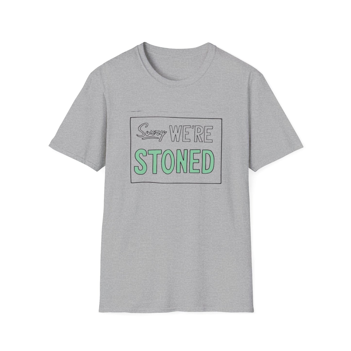 Funny Stoned T-Shirt for Casual Wear, Gift for Buddies, Stoner Humor, 420 Celebration, Unisex Lightweight Tee - Kemo Green, LLC