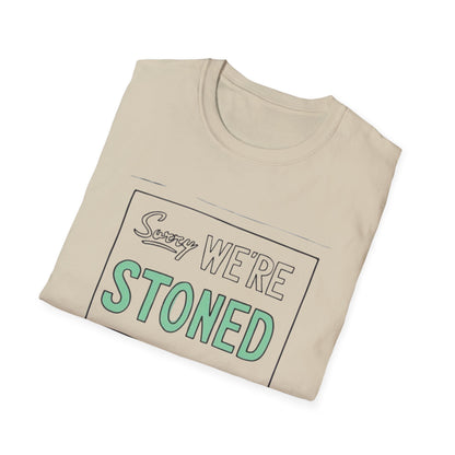 Funny Stoned T-Shirt for Casual Wear, Gift for Buddies, Stoner Humor, 420 Celebration, Unisex Lightweight Tee - Kemo Green, LLC