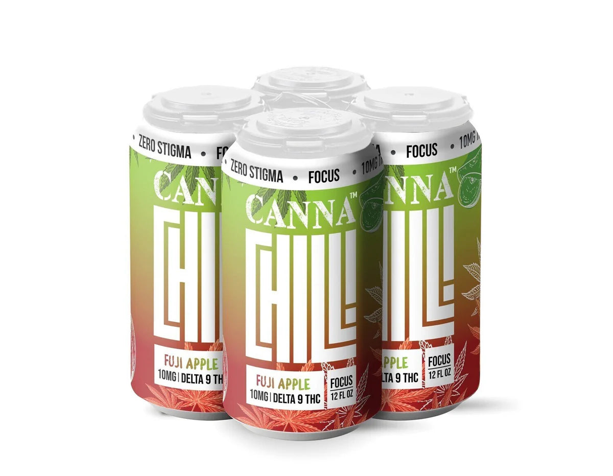 Canna Chill THC Drink - Fuji Apple - Kemo Green, LLC