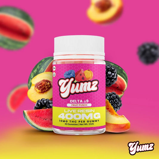 Delta 9 Fruit Punch Gummies - Kemo Green, LLC